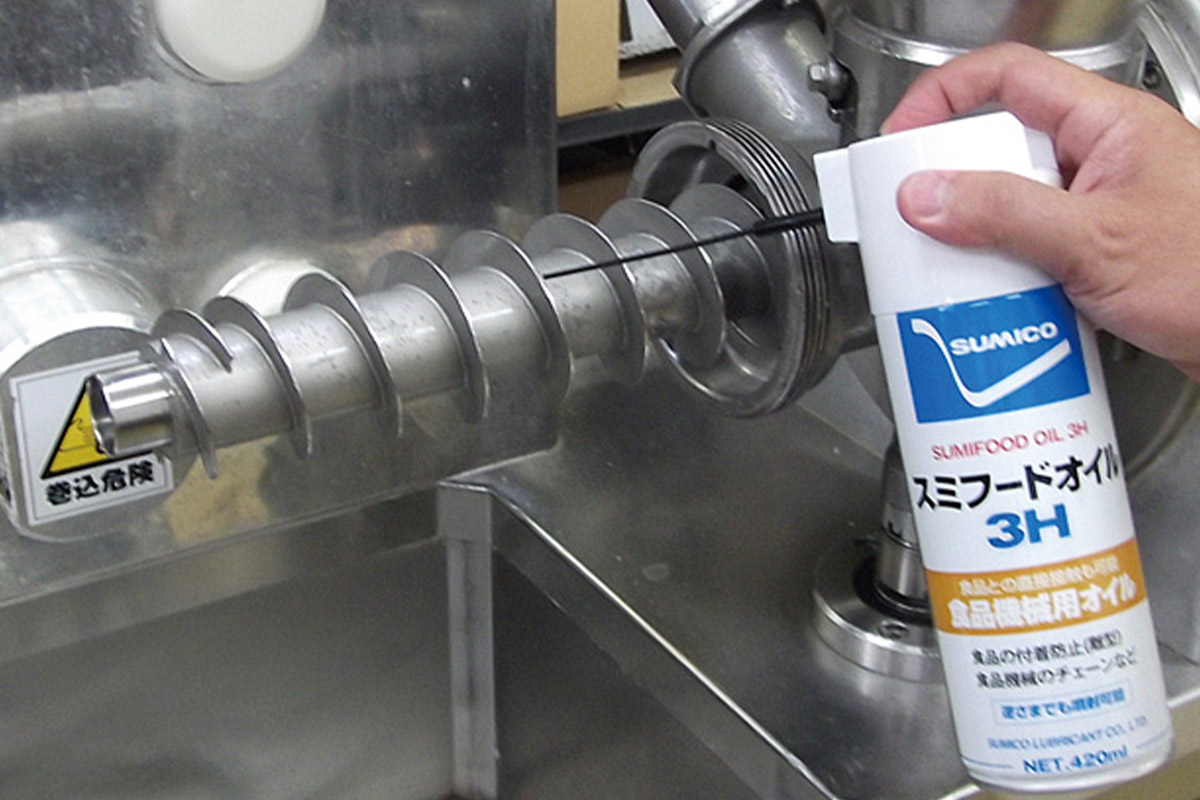 写真:食品機械用潤滑剤