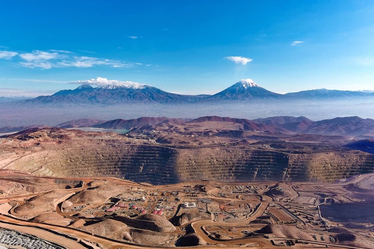 写真:セロ・ベルデ鉱山